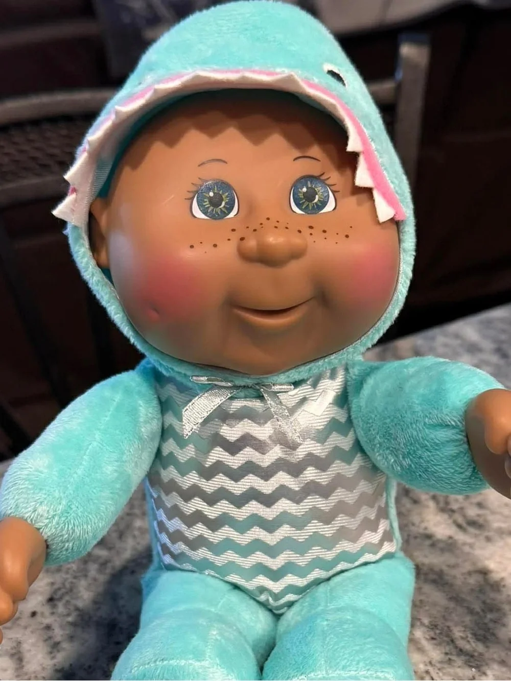 Cabbage Patch Kids Cuties Exotic Friends shark doll,  collectible series
